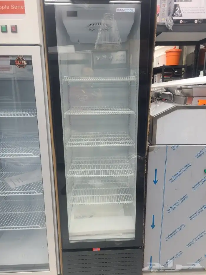 للبيع ثلاجة عرض زجاج وفريزر bancool 5