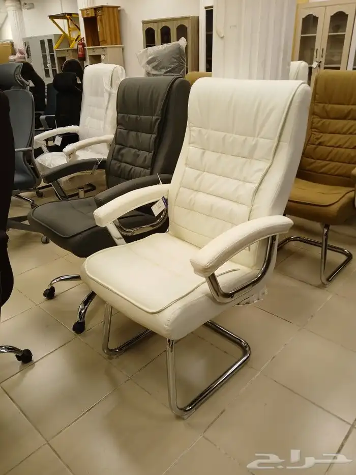كراسي مكتبيه ثابت ومتحرك 2
