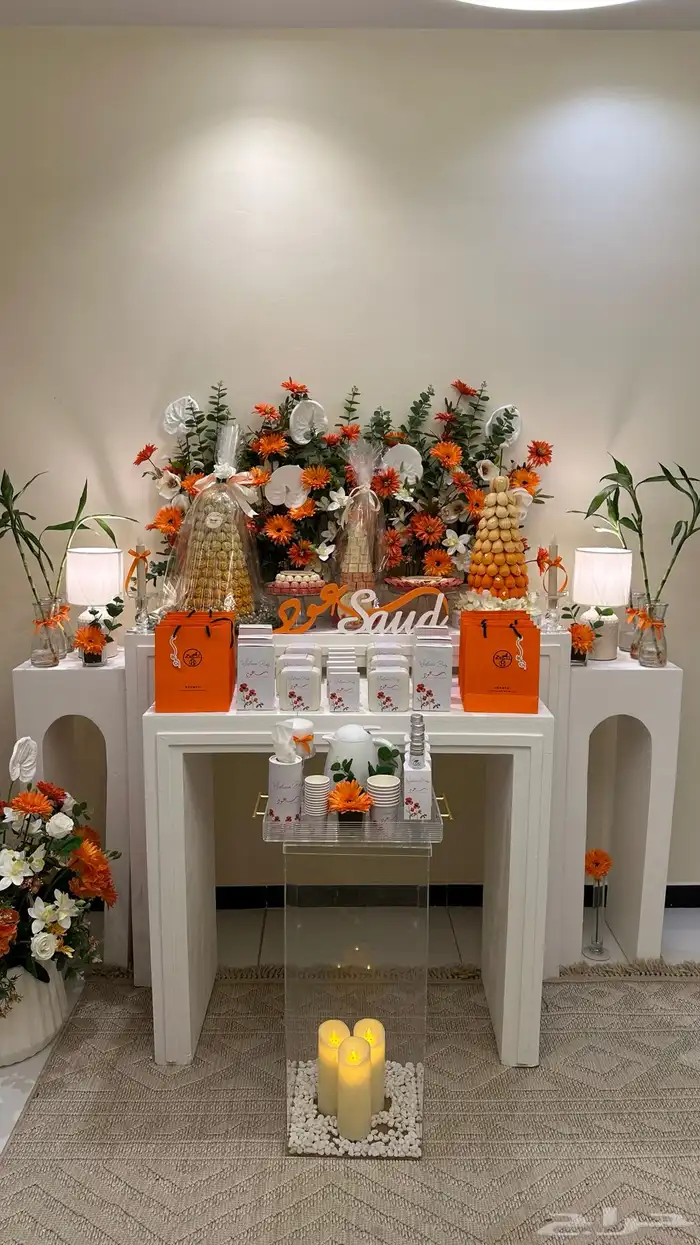 تنسيق حفلات مدخل استقبال لكل المناسبات 1