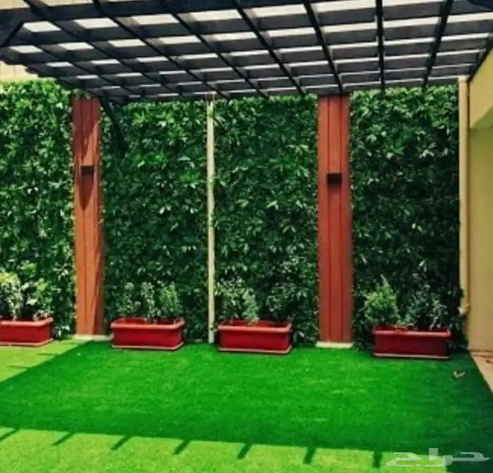 عشب جدراي صناعي 4