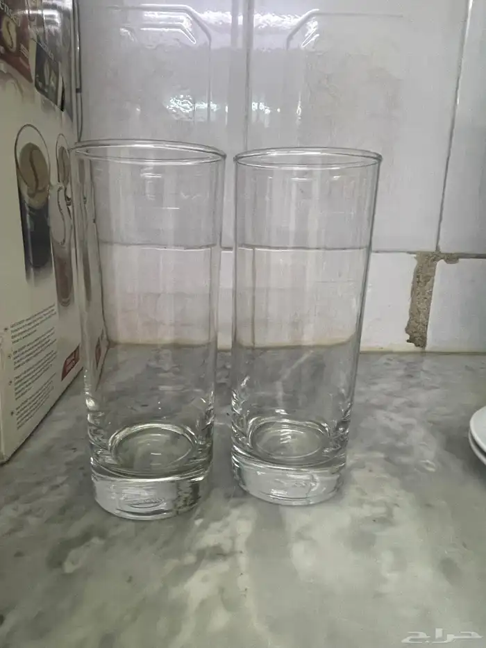 كاسات عصير و اكواب بسعر رمزي 0