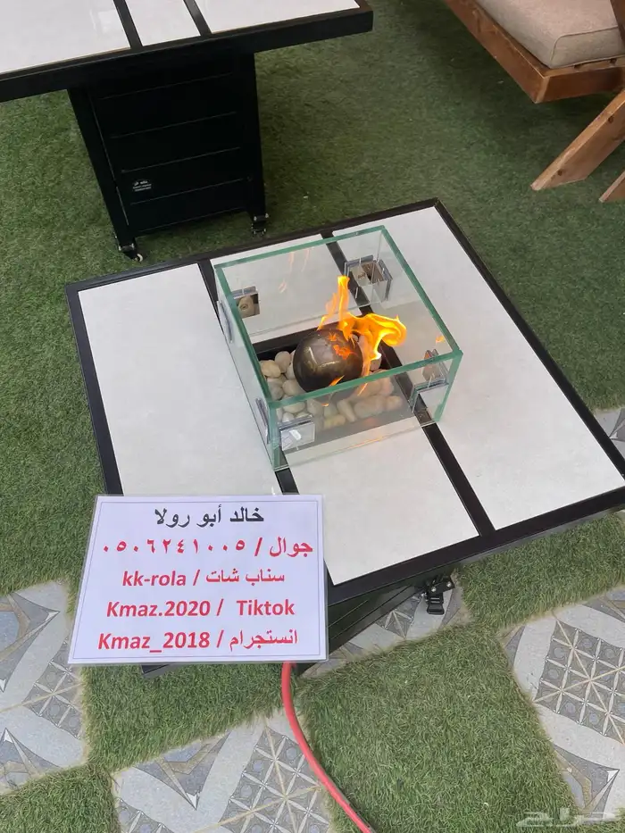 طاولة تدفئه وشواء وطعام غاز استيل 2