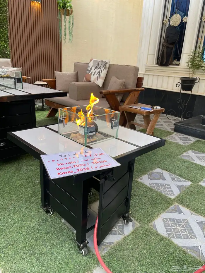 طاولة تدفئه وشواء وطعام غاز استيل 3