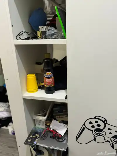 سرير مع مكتب ودولاب من ايكيا 2
