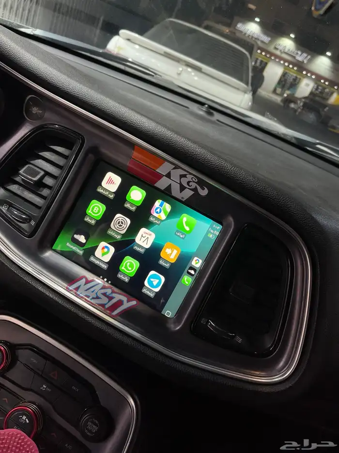 شاشة دوج تشارجر 2012_2022 7