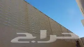 سواتر حديد سواتر قماش مظلات سيارات 4