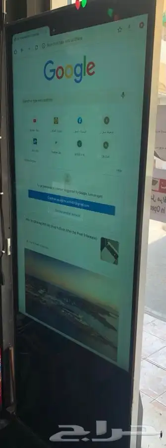 شاشة استقبال للحفلات لمس WiFi للبيع ايجار 3