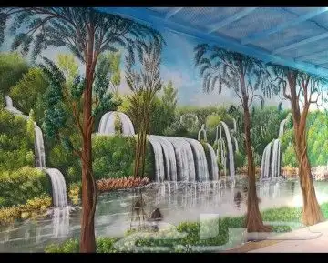 رسام على الجدران أجعل من سطح منزلك حديقة 9