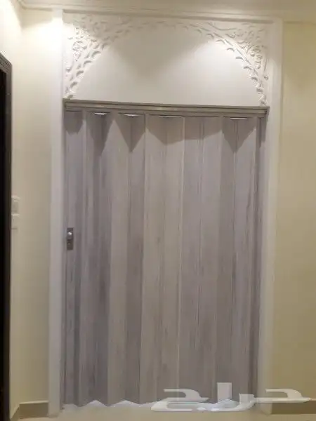 تركيب باب كرديون . تركيب باب جلد .تركيب باب سحب . باب سحاب 3