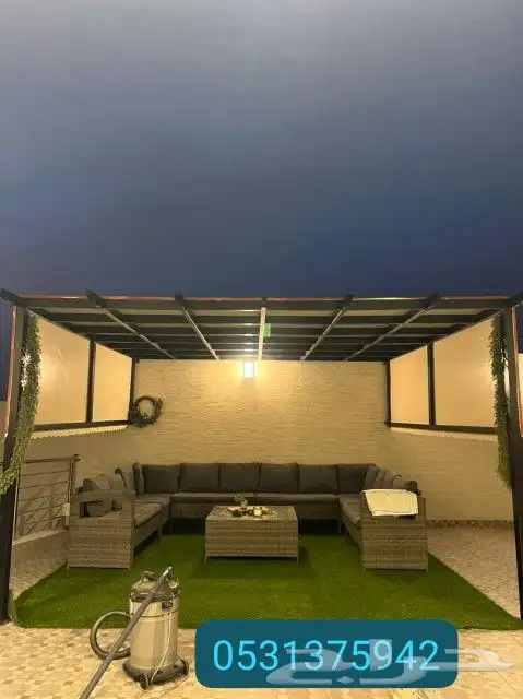 برجولات وجلسات شتويه 1