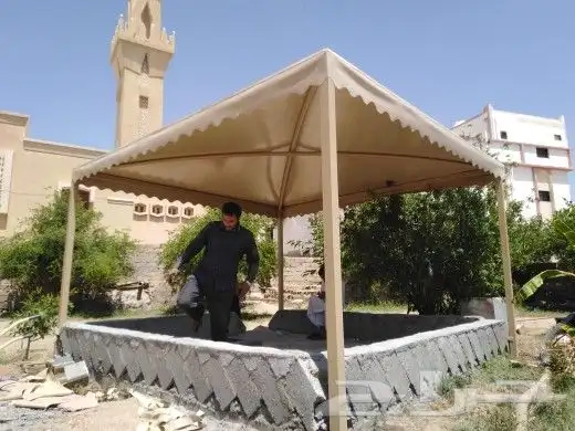 مظلات وسواتر الجنوب لجميع اعمل الحداده 8