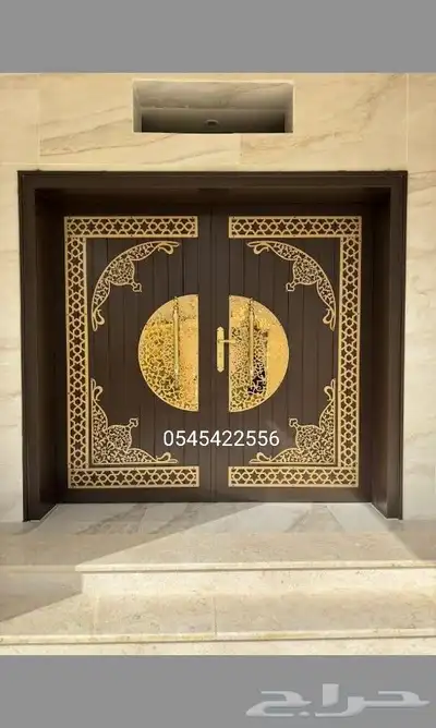 ابواب حديد كلادينج والمنيوم كلادينج 2