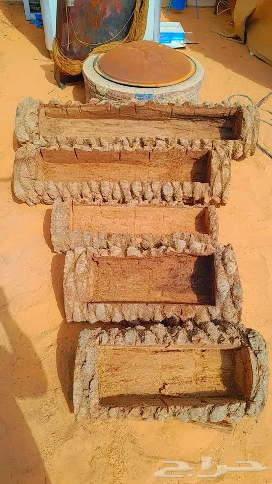 ماركنات من جذوع النخل 2