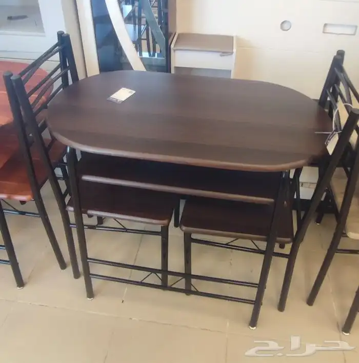 299 ريال فقط طاولة طعام 2 كرسي جديدة 2