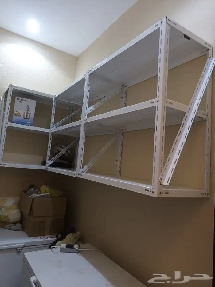 رفوف بقاله بيوت تخزين بجميع المقاست 3