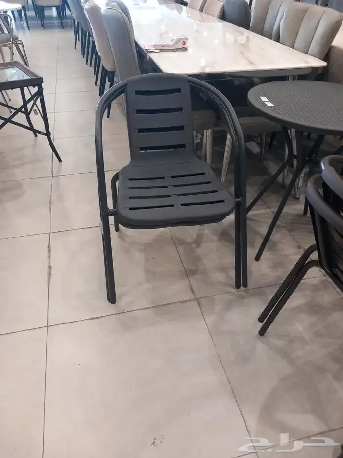 كراسي وطاولات خارجيه فايبر 2