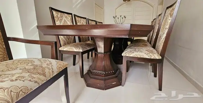 طاولة طعام فاخرة عشرة كراسي 2