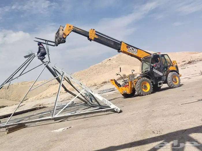 جي سي بي بوم رافعه تلسكوبيه للإيجار 0