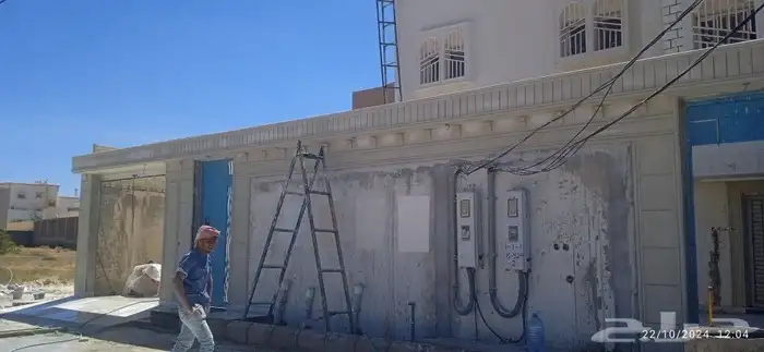 معالم ديكورات خارجيه تصميم الحجر الطبيعي 2