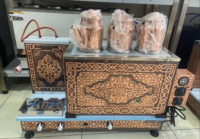 عرض مكينة شاهي نحاسي 2