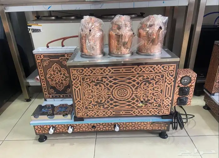 عرض مكينة شاهي نحاسي 5