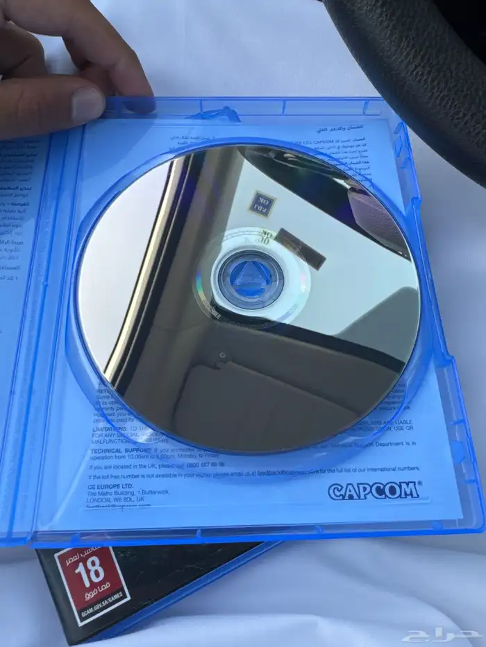 شريط ريزدنت ايفل نسخة سوني 5 0