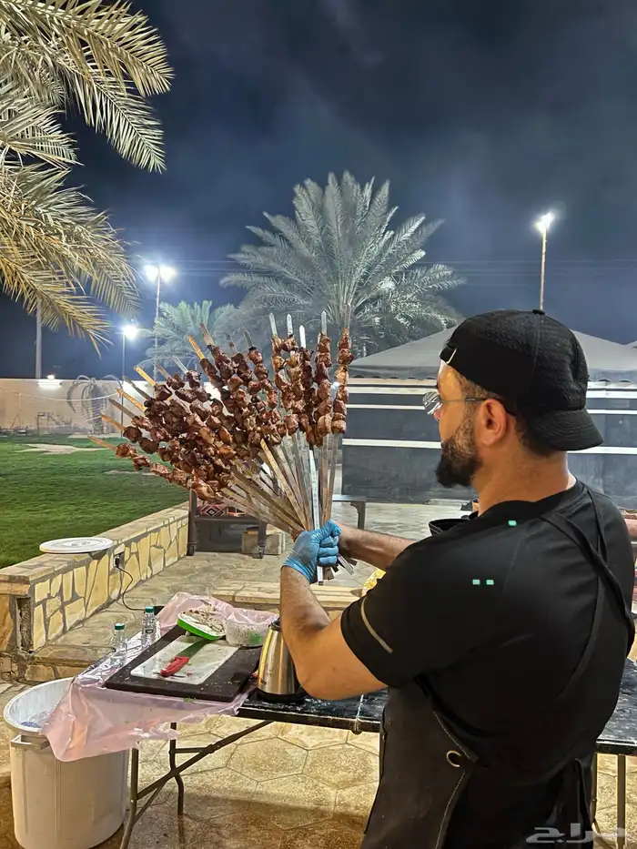 معلم مشويات خارجي دوار السعادة حميس مقلقل في الرياض 5