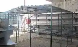 شبك قفص طيور محكر غرفه طيور حمام كلاب ارانب 8
