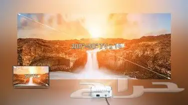 بروجكتر ذكي FHD 1080 اندرويد 5500 شمعة بموصفات عاليه 5