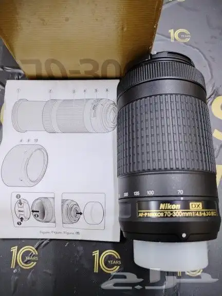 عدسة كاميرا نيكون 300-70 AF-P DX 0
