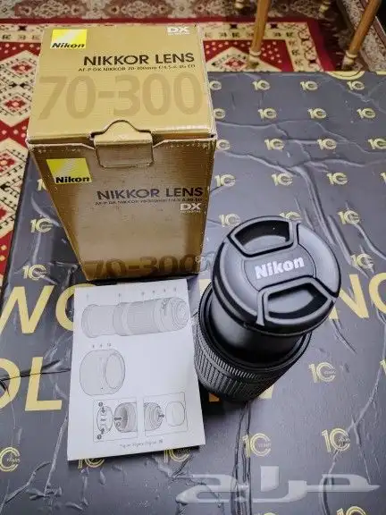 عدسة كاميرا نيكون 300-70 AF-P DX 5