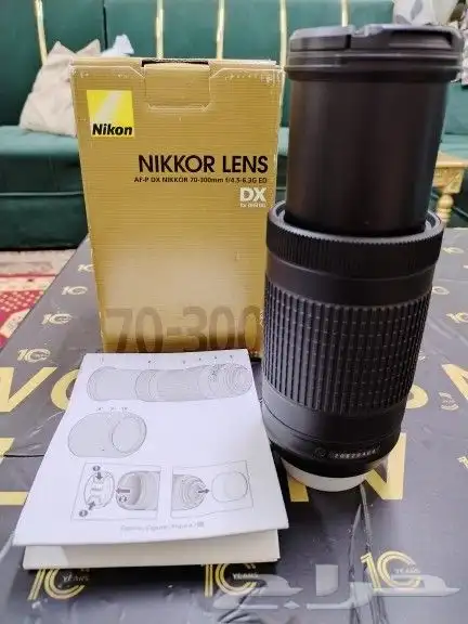 عدسة كاميرا نيكون 300-70 AF-P DX 6