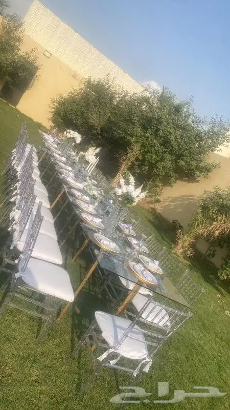 تأجير كراسي وطاولات الرياض بسعر مناسب رقم التواصل 6