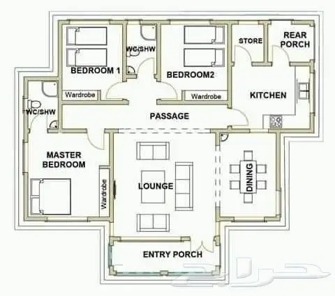 رسم المخططات - مشاريع هندسة معمارية او مدنيه 6