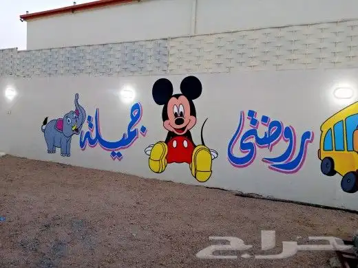 خطاط ورسام جداريات لوحات إعلانية وجهات كلادينج 33