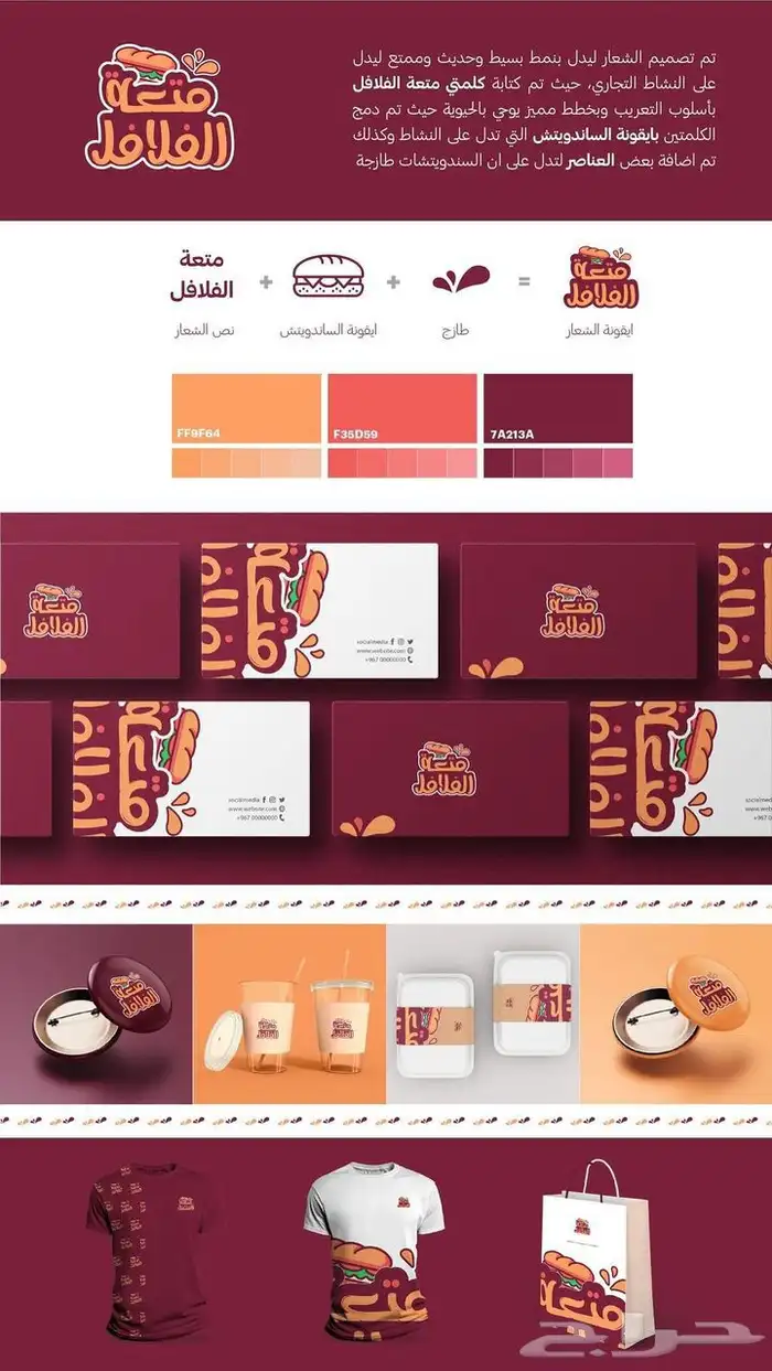 تصميم لوقو - هوية تجاريه - بصرية مشروع تخرج - جامعي - مدرسي 1