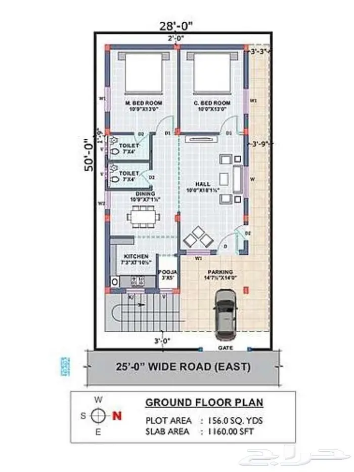 رسم المخططات - مشاريع هندسة معمارية او مدنيه 23