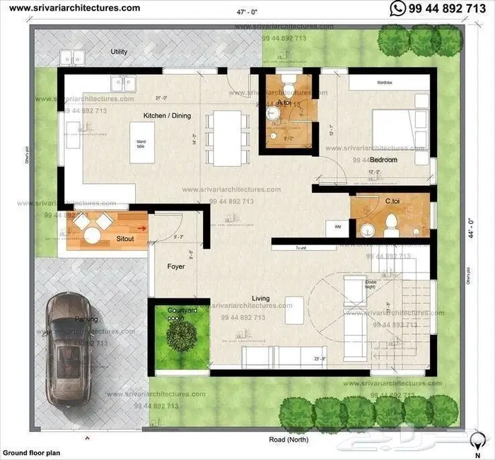 رسم المخططات - مشاريع هندسة معمارية او مدنيه 18