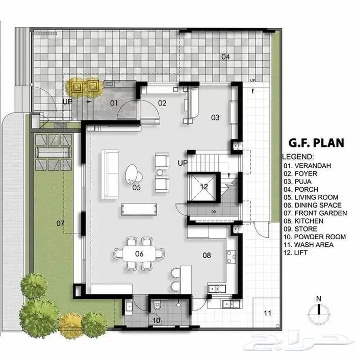 رسم المخططات - مشاريع هندسة معمارية او مدنيه 20