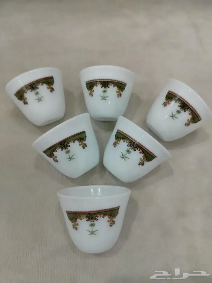 مغارف معدن و أغطية اباريق معدن ختم واحد و فناجيل 14