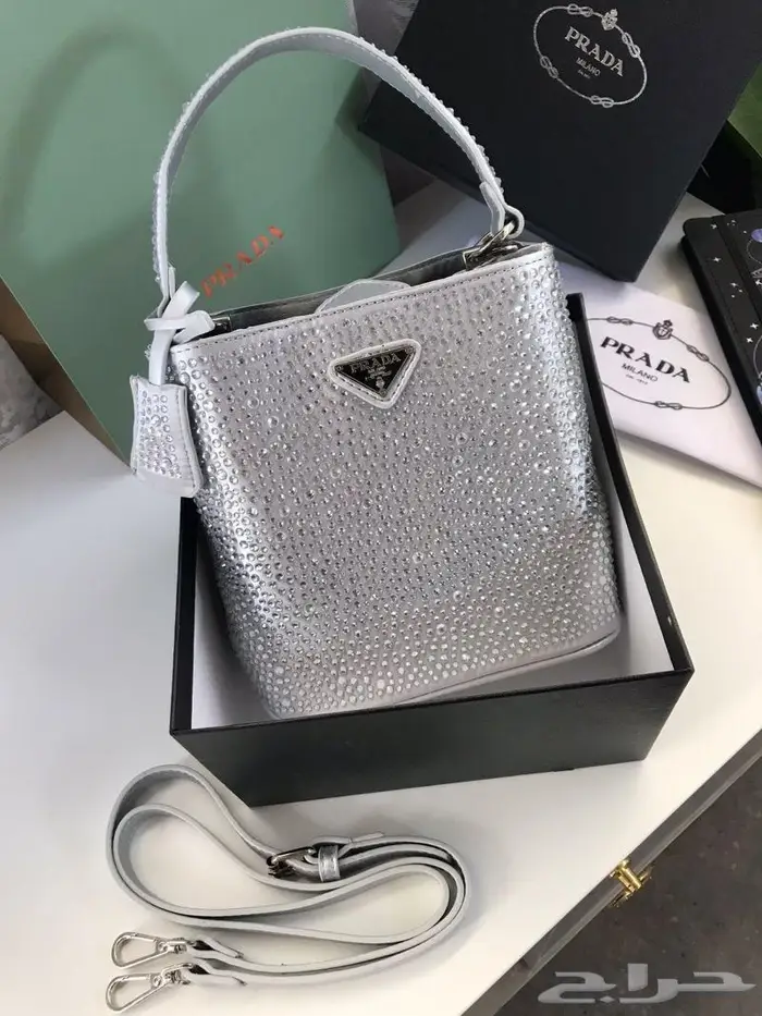 جمعنا لكي شنط حذاء برادا نسائي شنطات احذية ماركة PRADA فخامة 19