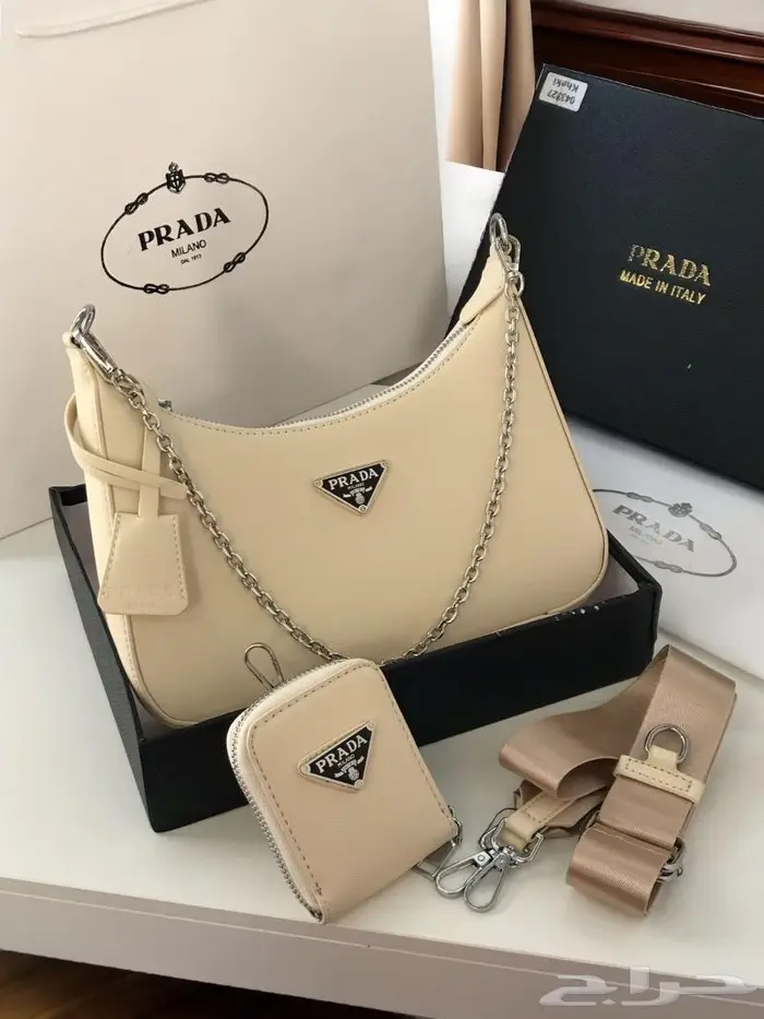 جمعنا لكي شنط حذاء برادا نسائي شنطات احذية ماركة PRADA فخامة 35