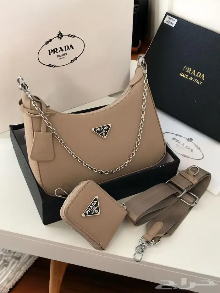 جمعنا لكي شنط حذاء برادا نسائي شنطات احذية ماركة PRADA فخامة 33