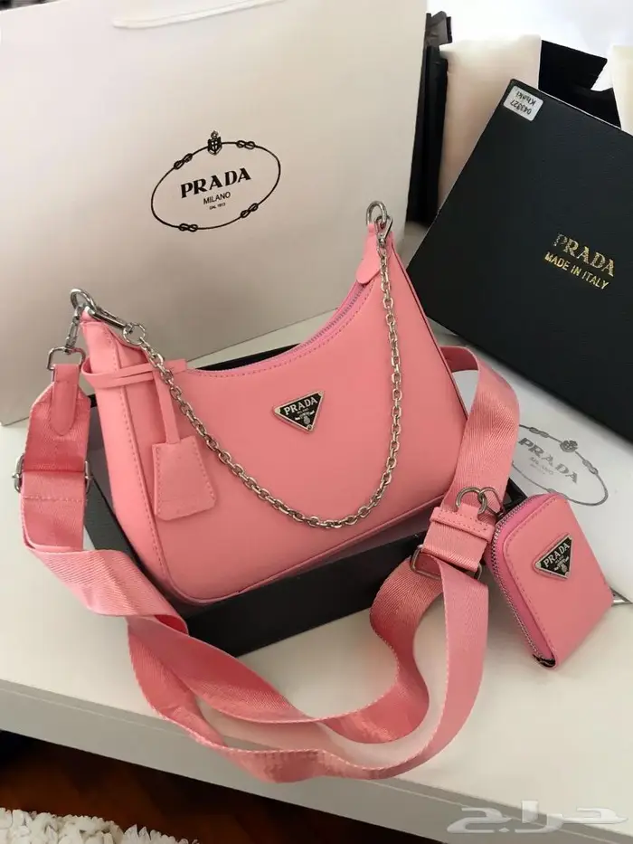 جمعنا لكي شنط حذاء برادا نسائي شنطات احذية ماركة PRADA فخامة 32