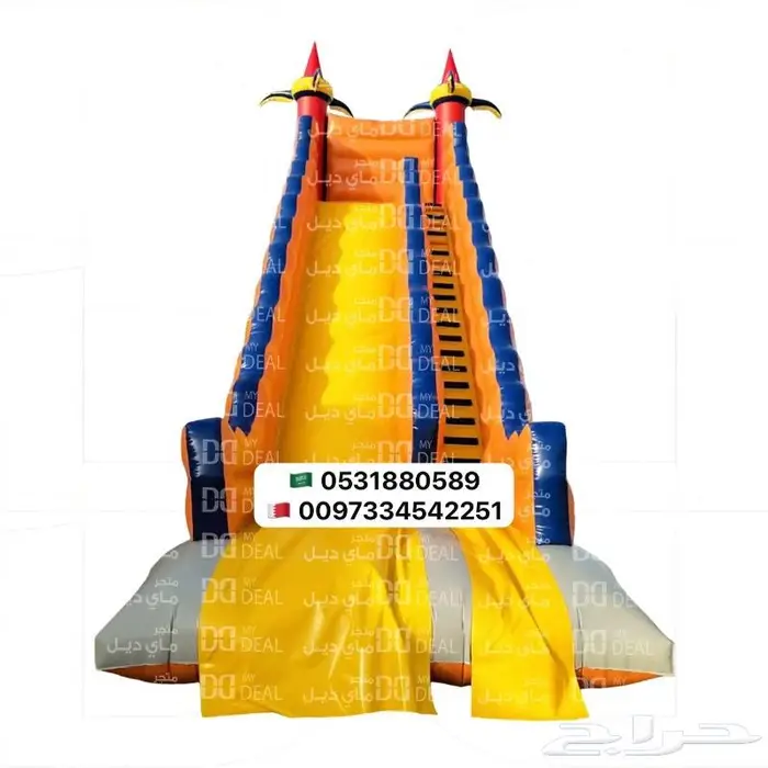 تاجير نطيطة زحليقات ملعب صابوني بيع العاب هوائية 2