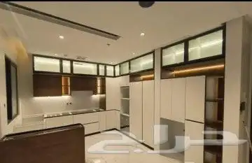 مطبخ تفصيل وجاهز حسب الطلب رف أربعة ملي رخام صناعي وطبيعي 4