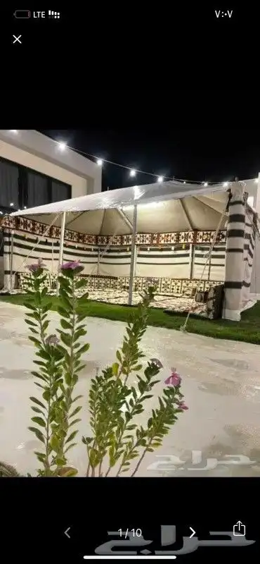 بيت شعر ابيض تركي 6 4 بكج 15