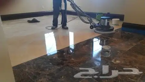 اجهزة ماكينة جلي رخام بلاط غسيل تنظيف شقق بالمدينة جلي الدرج 5