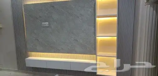 معلم ديكورات-جبس بورد-فوم-استيل-شيبورد-بديل خشب-بديل رخام- 3