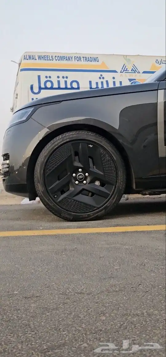 جنوط رنج_روفر جنوط الخان مقاس 23 الون اسود 2